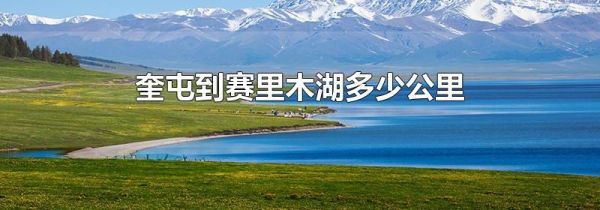 奎屯到赛里木湖多少公里
