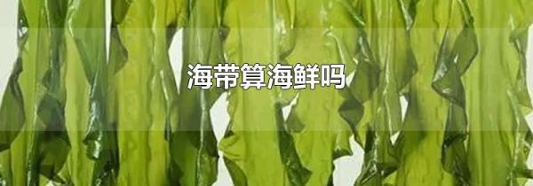 海带算海鲜吗