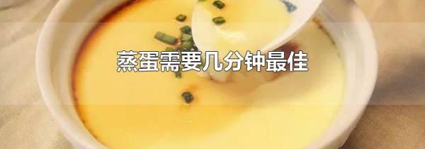 蒸蛋需要几分钟最佳