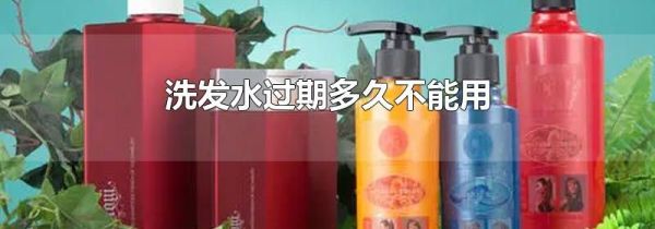 洗发水过期多久不能用