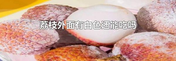 荔枝外面有白色还能吃吗