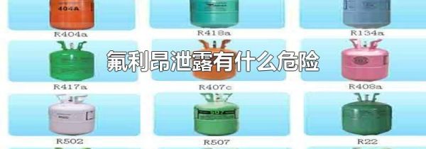 氟利昂泄露有什么危险