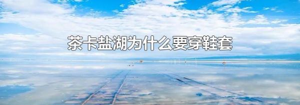 茶卡盐湖为什么要穿鞋套