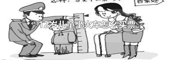 12岁儿童坐火车怎么买票