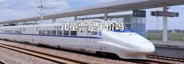 儿童票是半价吗