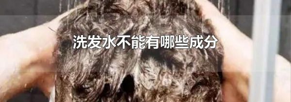 洗发水不能有哪些成分