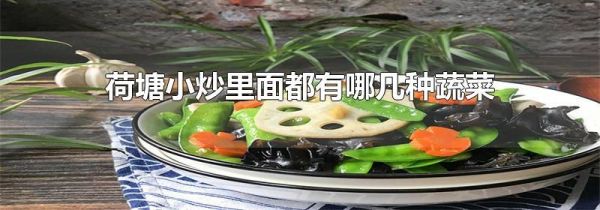 荷塘小炒里面都有哪几种蔬菜