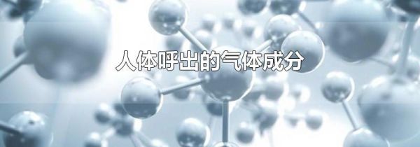 人体呼出的气体成分