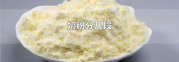 奶粉分几段