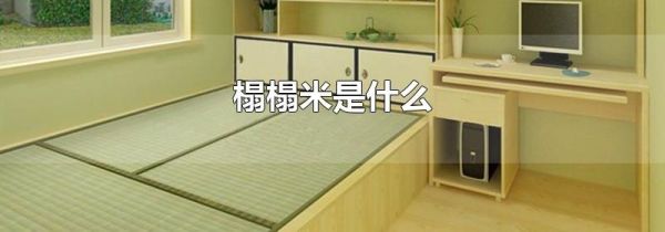 榻榻米是什么