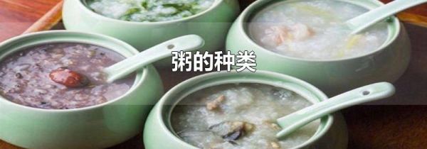 粥的种类