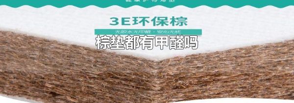 棕垫都有甲醛吗