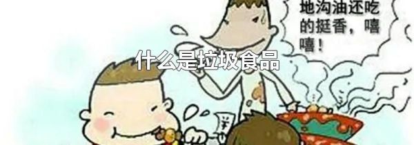 什么是垃圾食品
