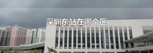 深圳东站在哪个区