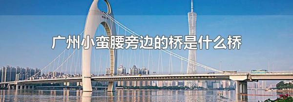 广州小蛮腰旁边的桥是什么桥