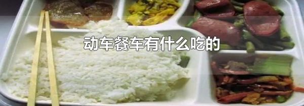 动车餐车有什么吃的