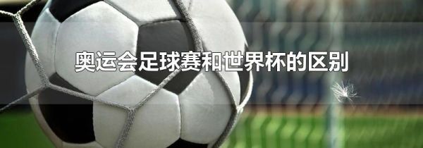 奥运会足球赛和世界杯的区别