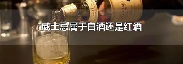 威士忌属于白酒还是红酒