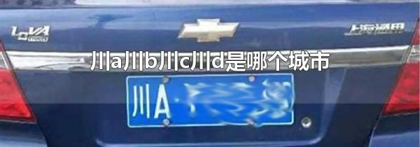 川a川b川c川d是哪个城市