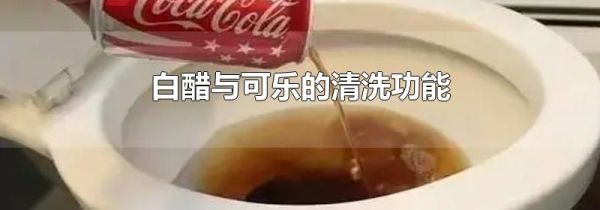 白醋与可乐的清洗功能