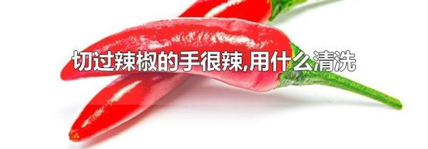 切过辣椒的手很辣,用什么清洗