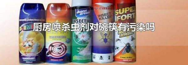 厨房喷杀虫剂对碗筷有污染吗