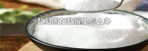 盐凝固在盐罐里怎么办