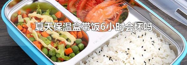 夏天保温盒带饭6小时会坏吗