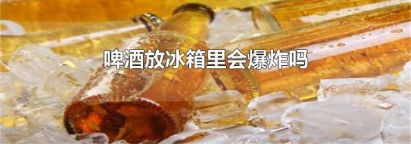 啤酒放冰箱里会爆炸吗