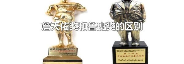 詹天佑奖和鲁班奖的区别