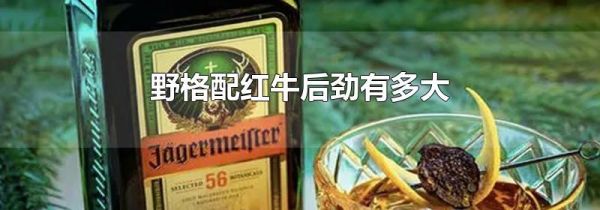 野格配红牛后劲有多大