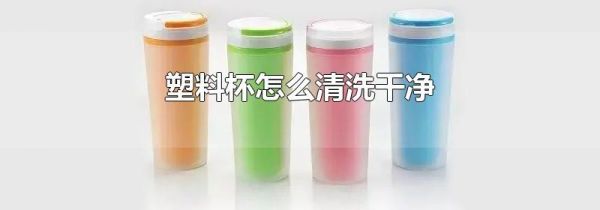 塑料杯怎么清洗干净