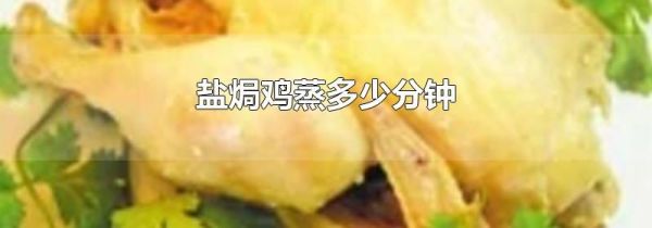 盐焗鸡蒸多少分钟