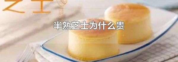 半熟芝士为什么贵