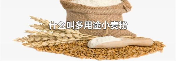 什么叫多用途小麦粉