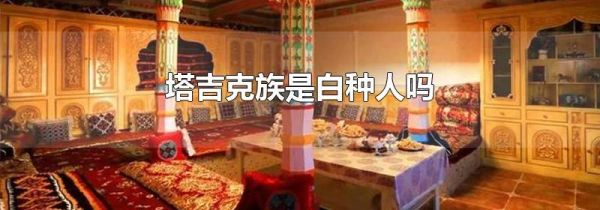 塔吉克族是白种人吗