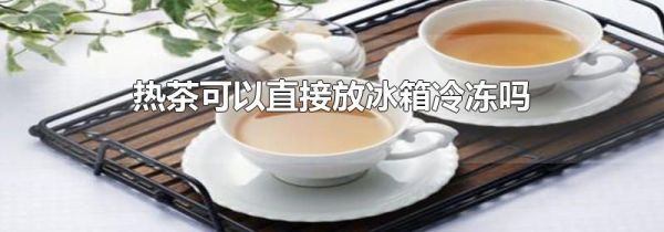热茶可以直接放冰箱冷冻吗