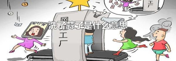 洗了蒜了是什么意思