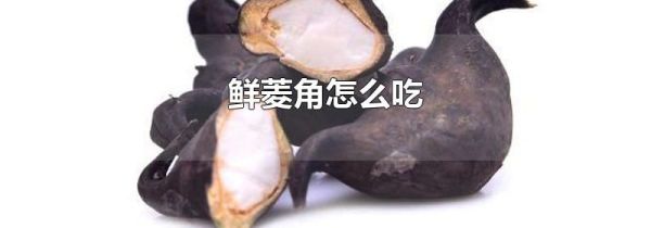 鲜菱角怎么吃