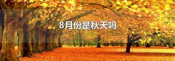 8月份是秋天吗