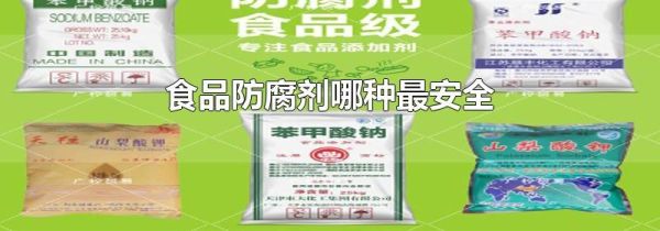 食品防腐剂哪种最安全