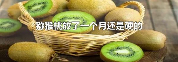 猕猴桃放了一个月还是硬的