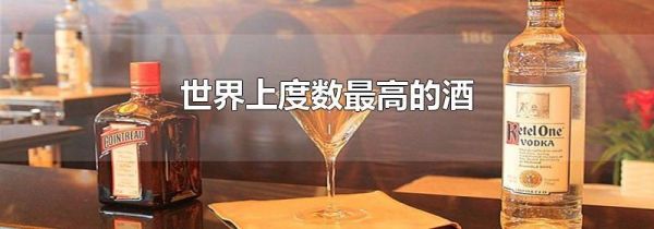 世界上度数最高的酒