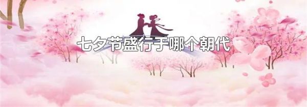 七夕节盛行于哪个朝代