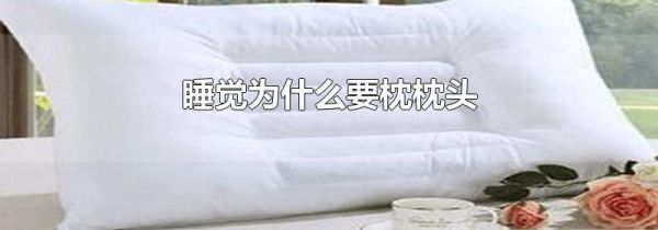 睡觉为什么要枕枕头