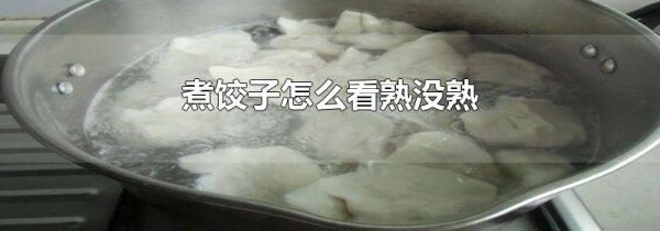 煮饺子怎么看熟没熟