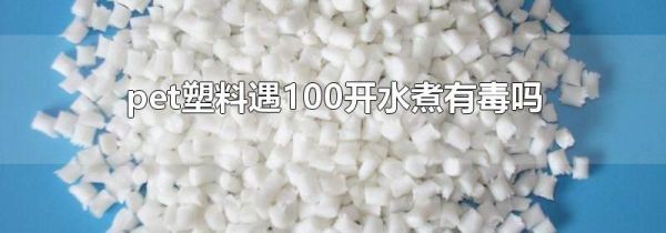 pet塑料遇100开水煮有毒吗