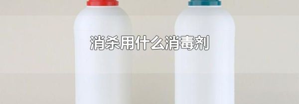 消杀用什么消毒剂