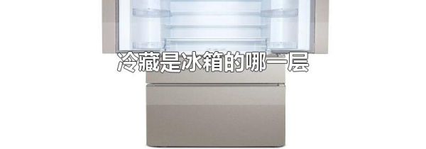 冷藏是冰箱的哪一层