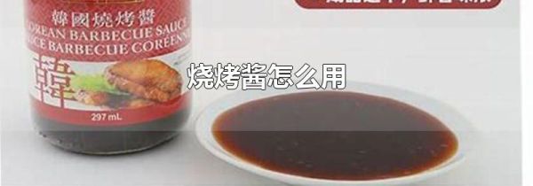 烧烤酱怎么用